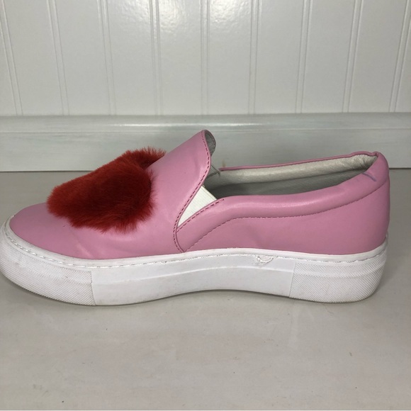 Joshua Sanders Love U Leather Sneakers - Picture 14 of 16